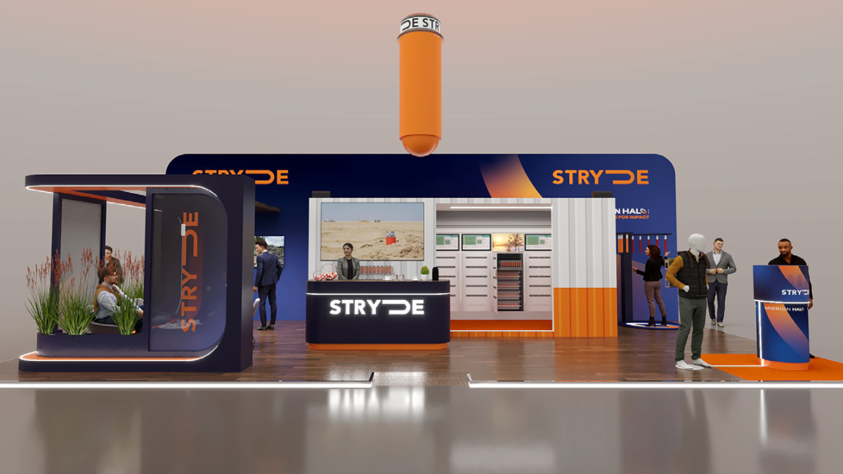 STRYDE booth