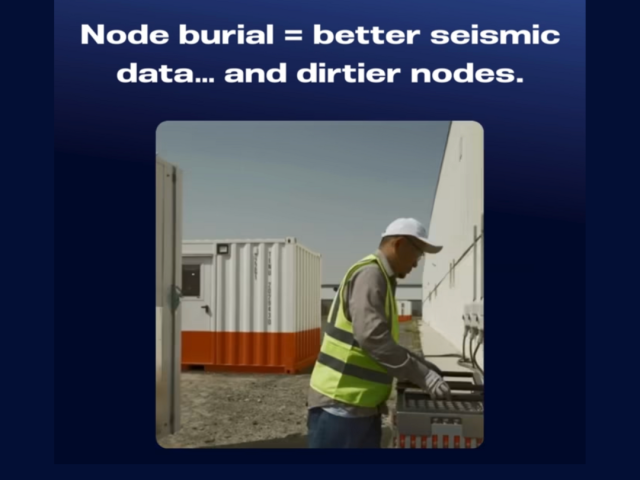 High-capacity node cleaning