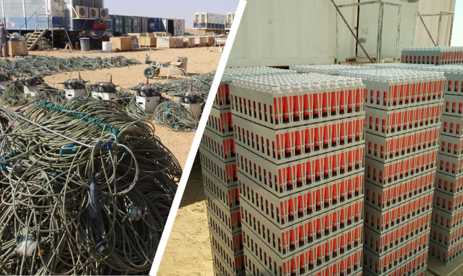 Case Study - Onshore seismic data acquisition - Stryde