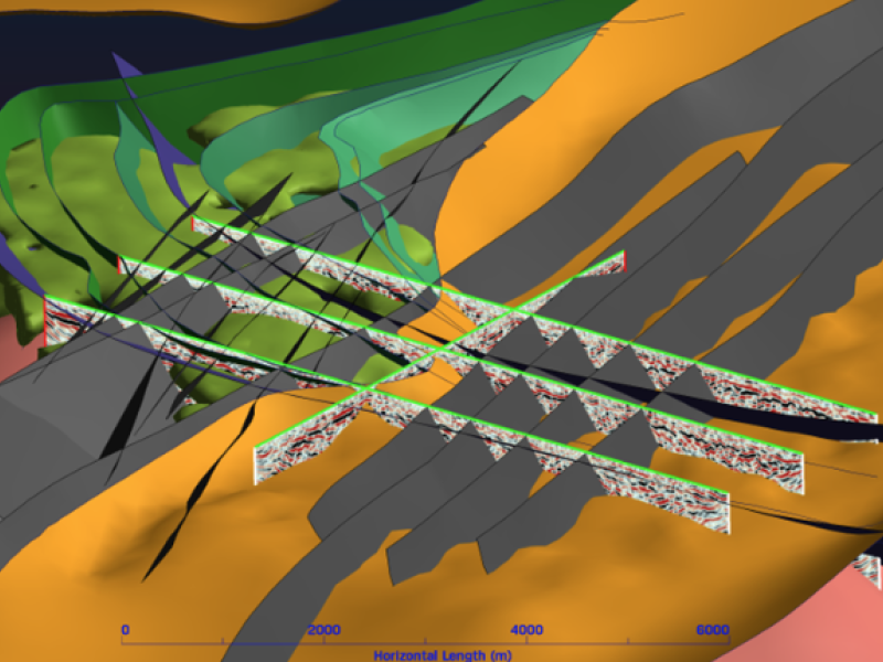 3 D Seismic Gold exploration