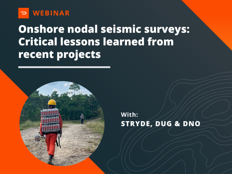 Webinar onshore nodal seismic surveys critical lessons learned Landing Page 2
